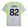 Manchester City Rico Lewis #82 Tredje Kläder 2025-26 Kortärmad Manchester City Rico Lewis #82 Tredje Kläder 2025-26 Kortärmad
